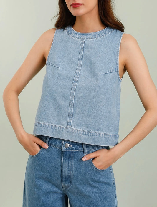 Denim Top