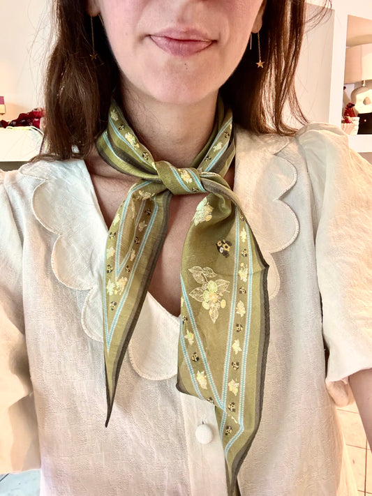 Foulard Matilde mit Seide