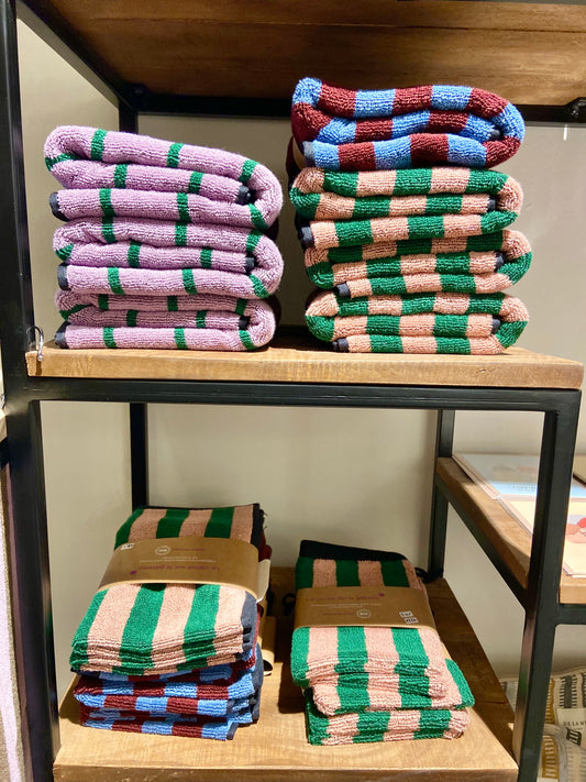 2er-Set Gästetücher Charly Flieder 30 x 50 cm