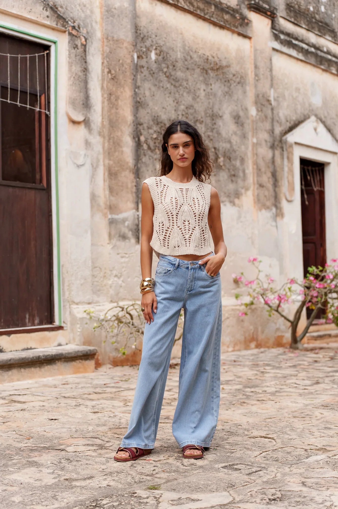 Palazzo Jeans extra wide