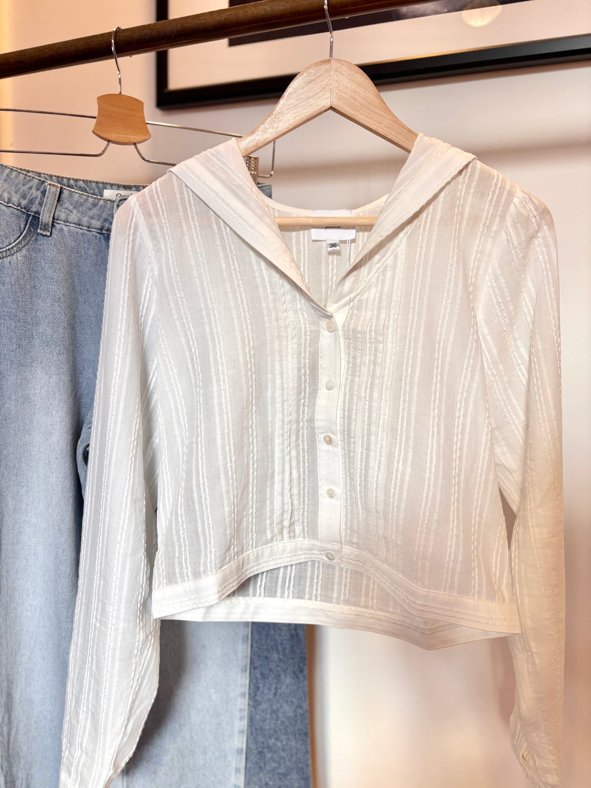 Bluse Cleo mit Matrosenkragen