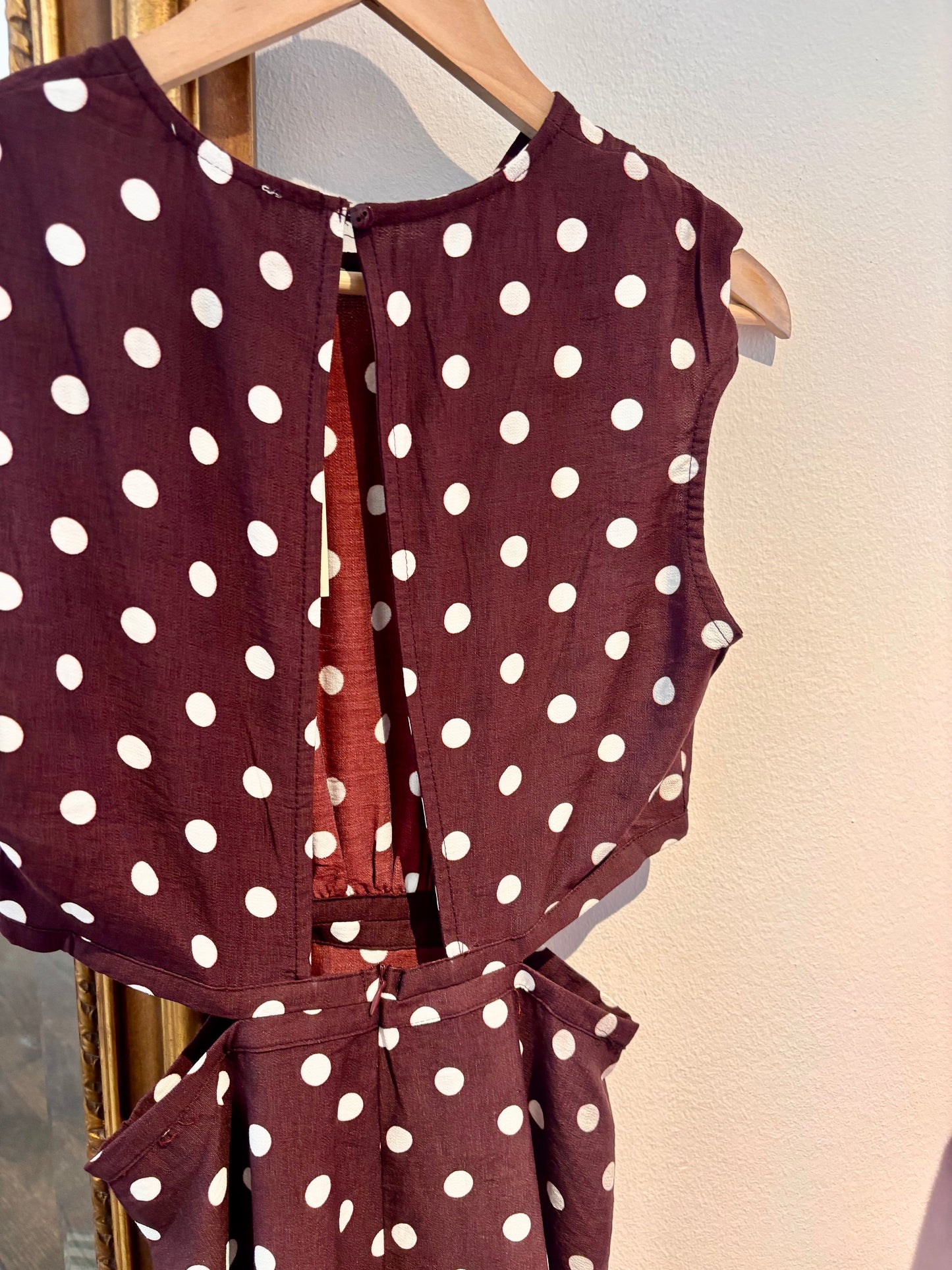 Midikleid mit Polkadots Celine
