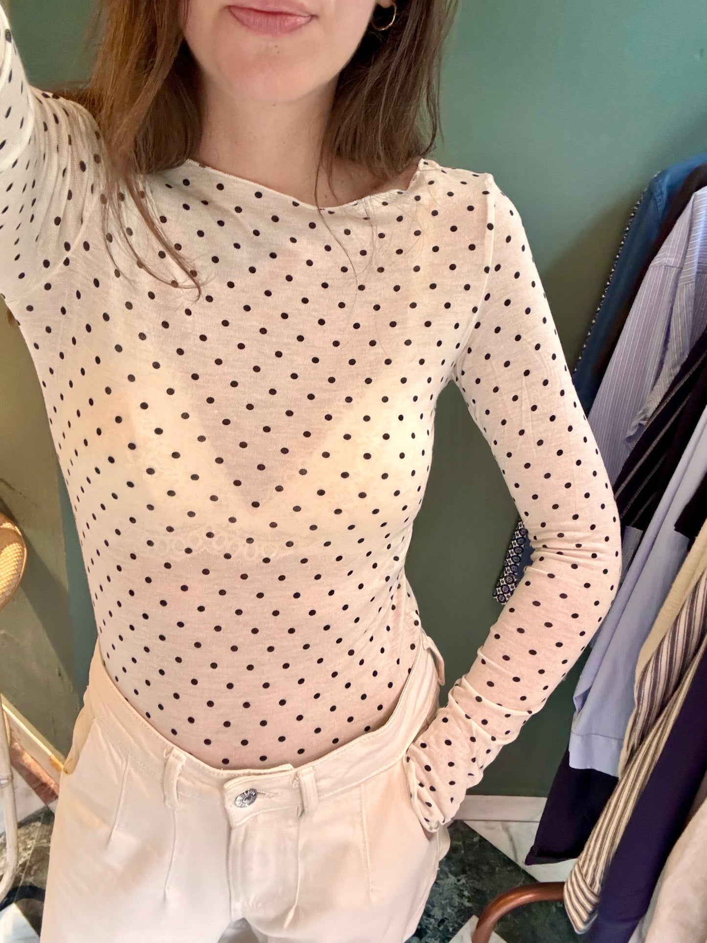 Longsleeve Celine mit Kaschmiranteil