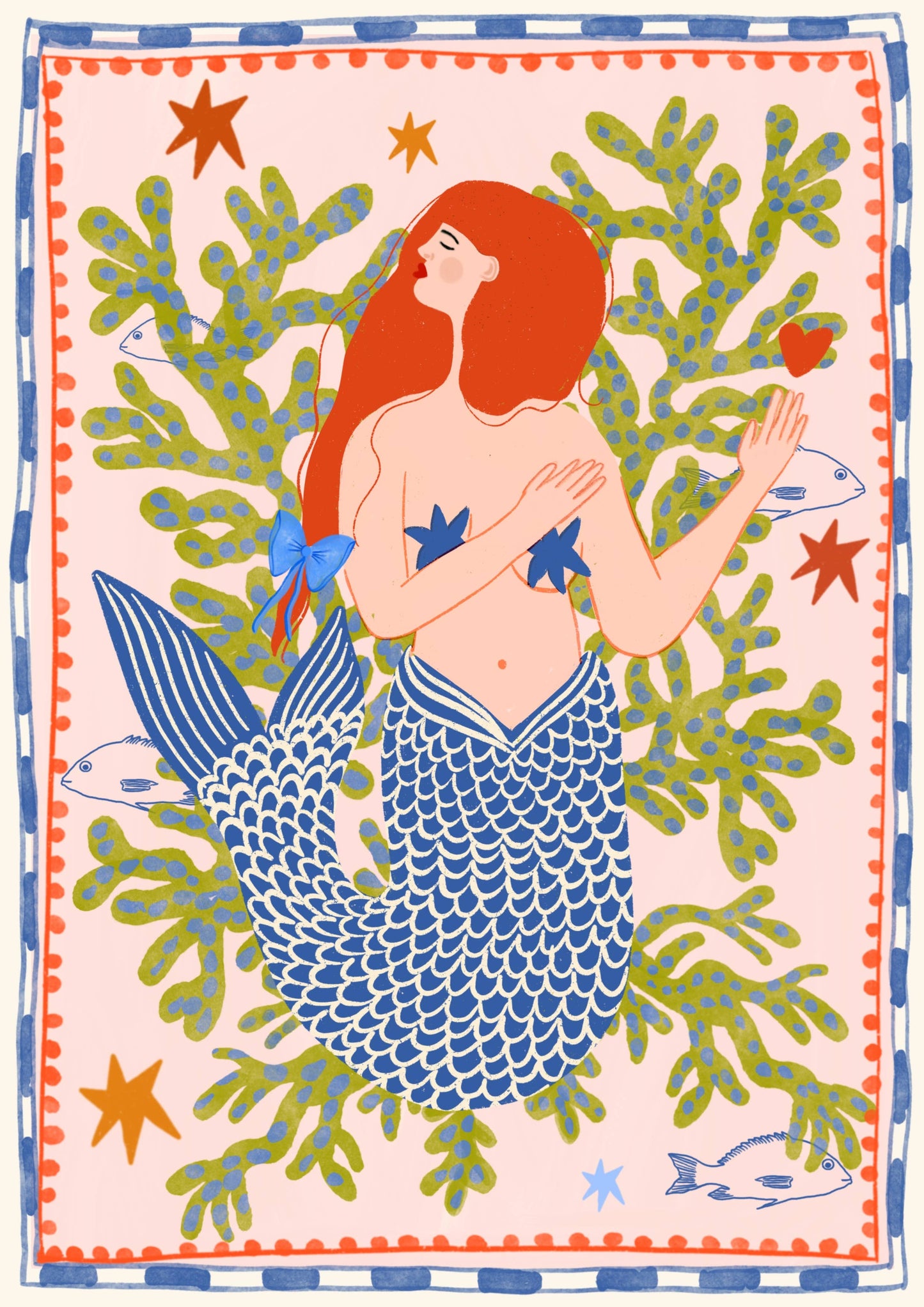 Print Mermaid A4