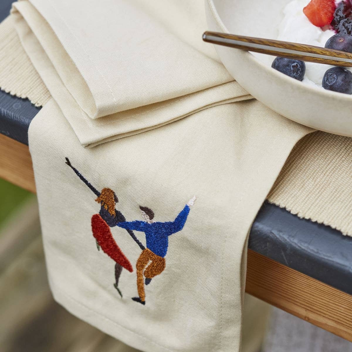 Serviette Central Park beige