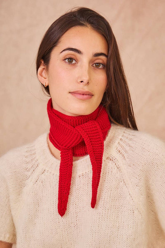 Kleiner Sophie scarf red