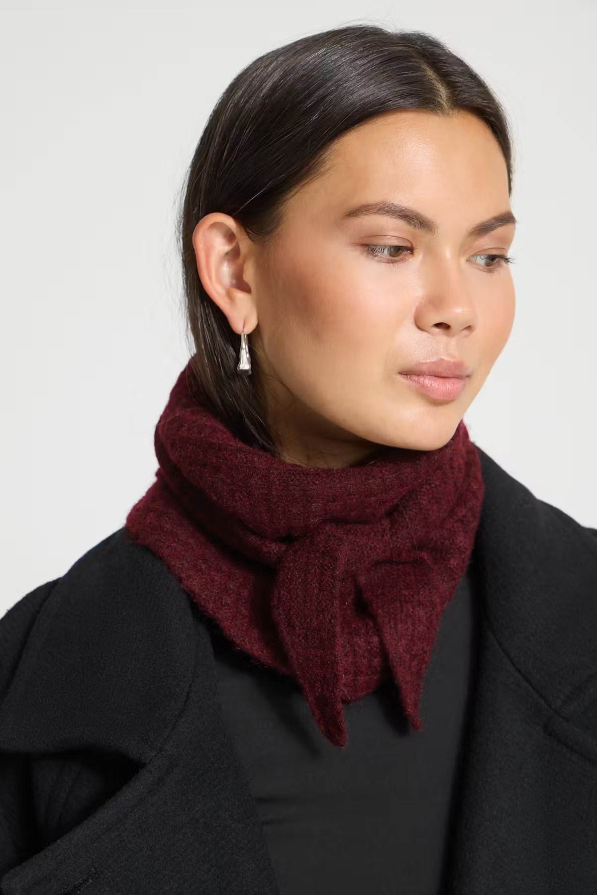 Schal Thea burgundy