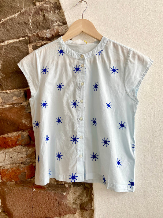 Bestickte Bluse