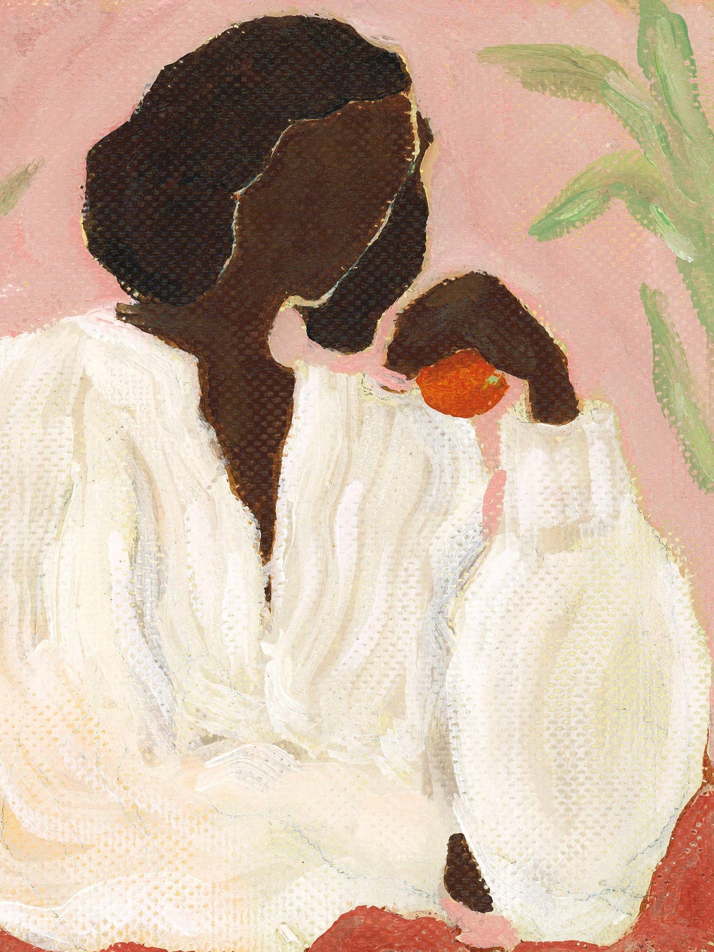 Print Rosa Garten: 50 X 70 CM