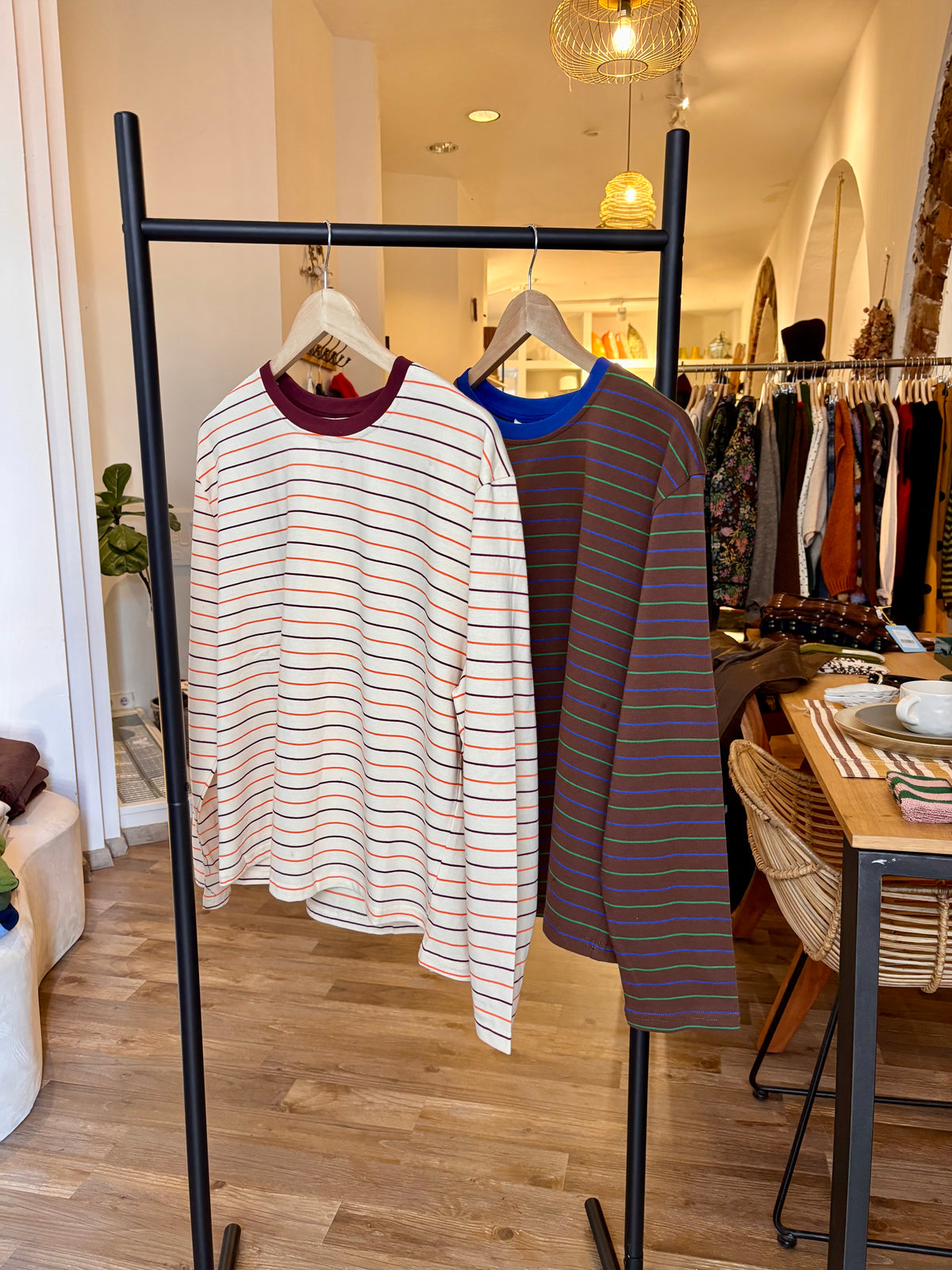 Longsleeve Charlie in Creme