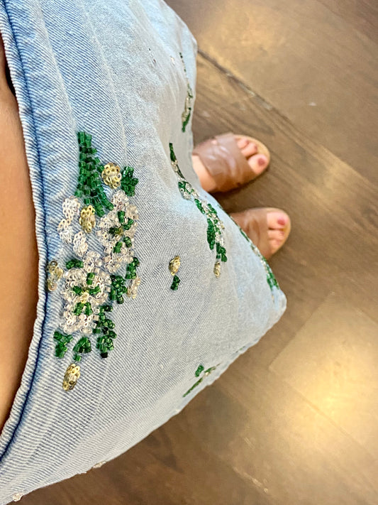 Denim Rock bestickt