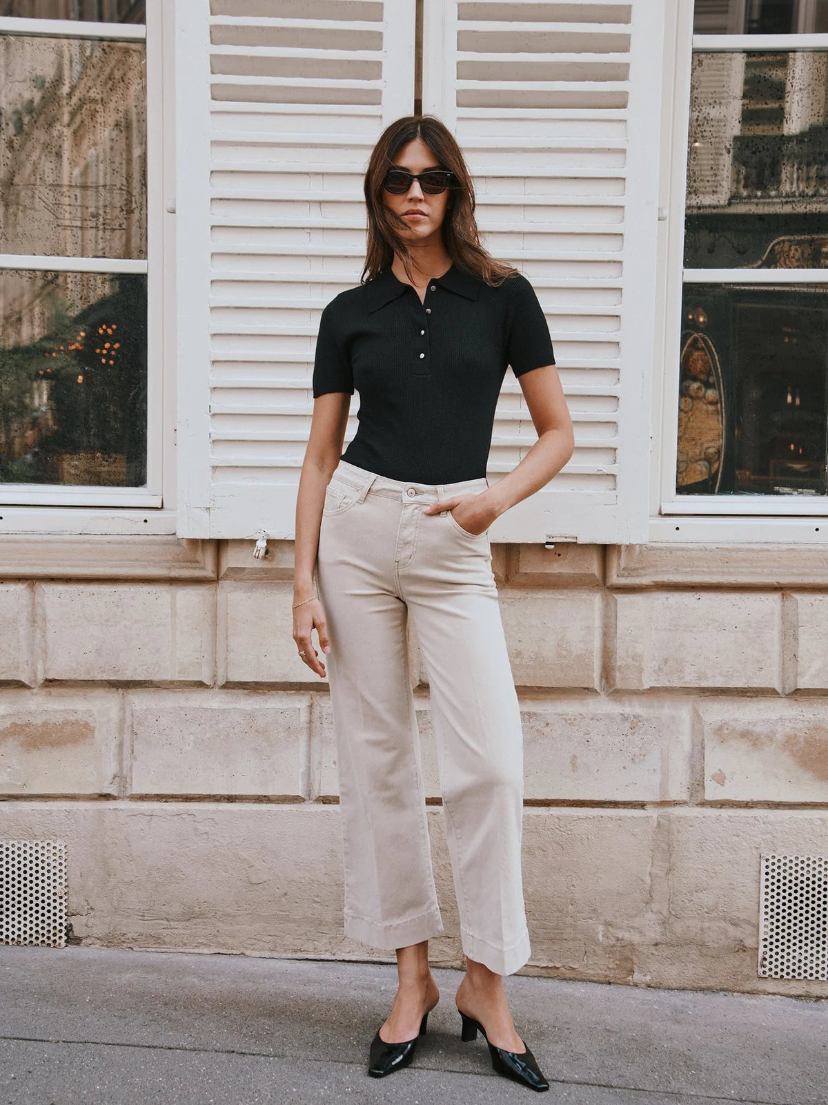 Jeans Vienna in Taupe