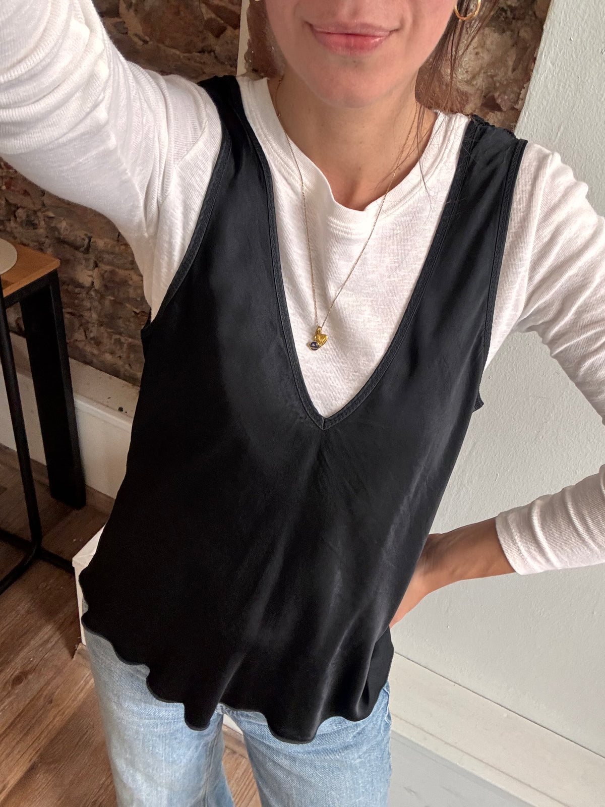 Longsleeve Laura in weiß