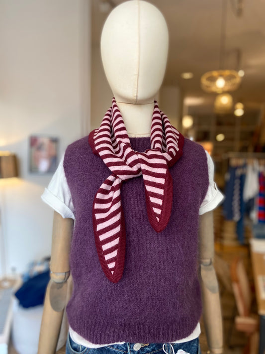 Sophie scarf burgundy