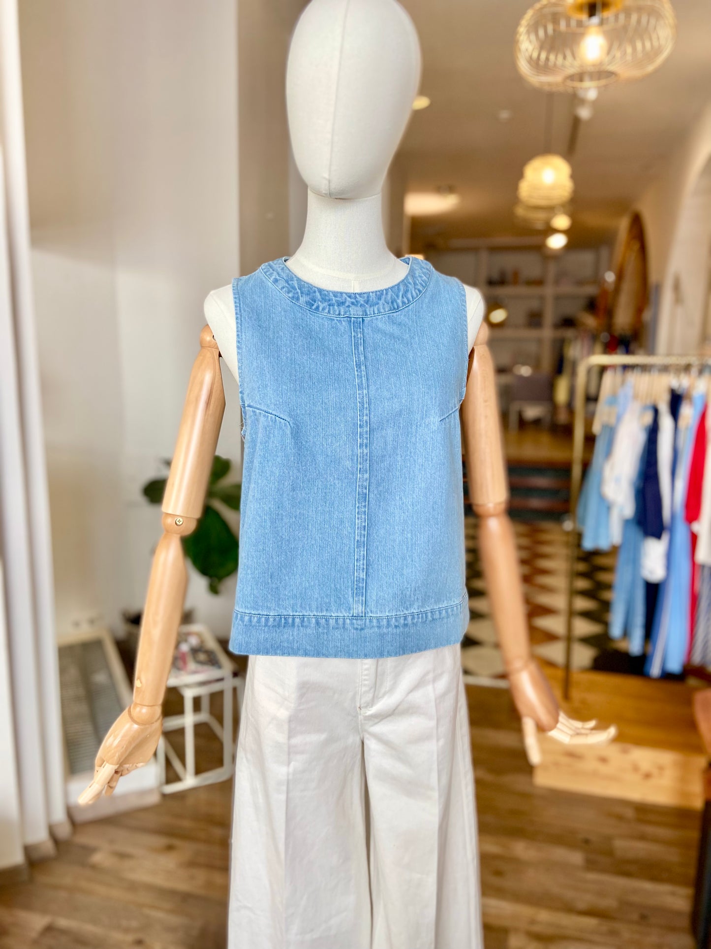 Denim Top