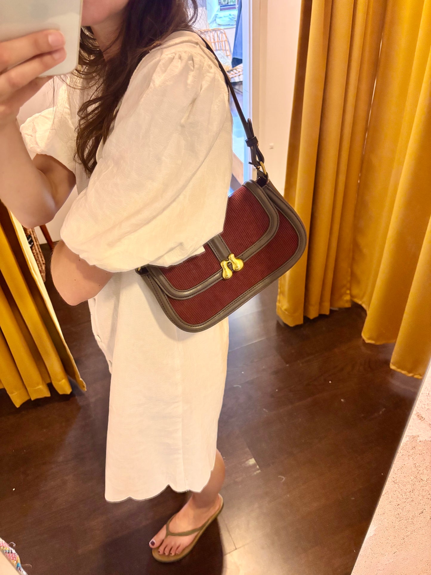 Tasche Bobby in Burgundy