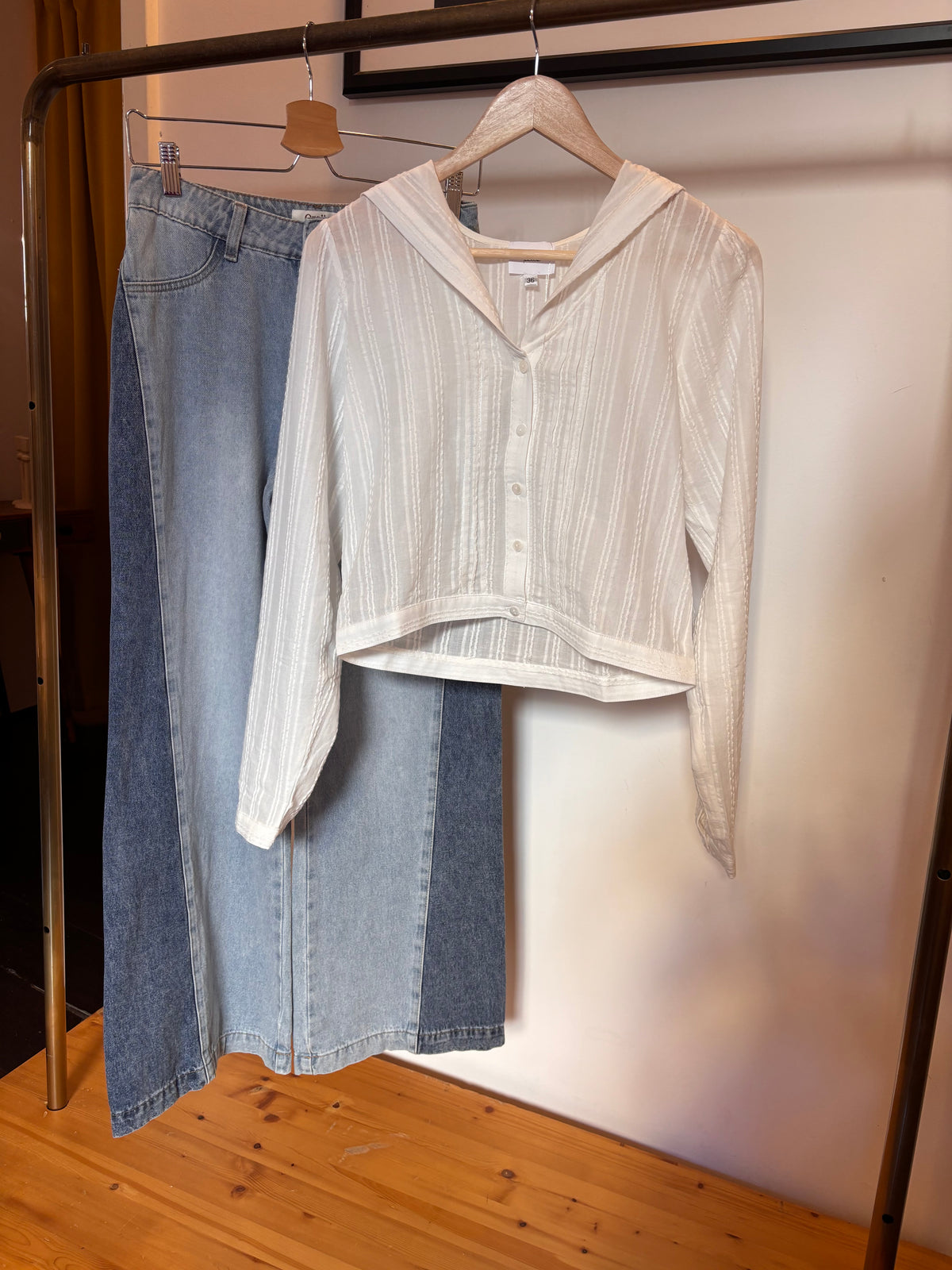 Bluse Cleo mit Matrosenkragen