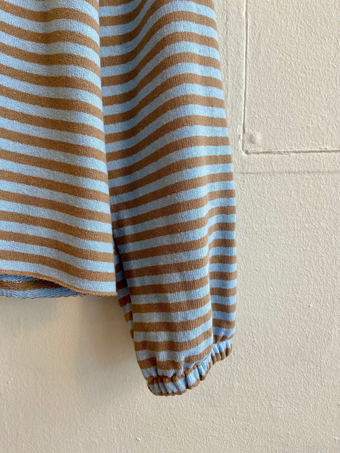 Sweater blue brown stripe